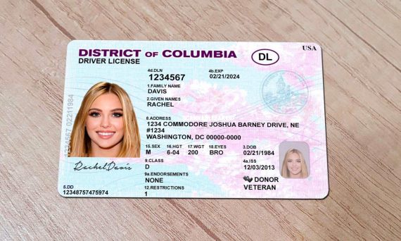 Buy Driver license For District Of Columbia